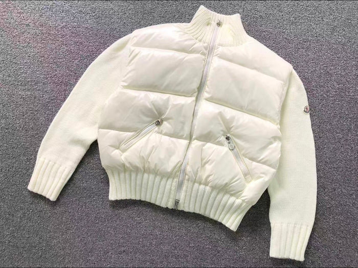 Doudoune Hybride MC-Blanc