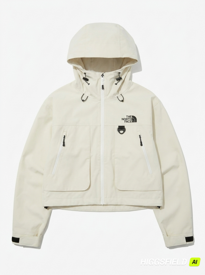 Veste Imperméable TNF-Beige Crème